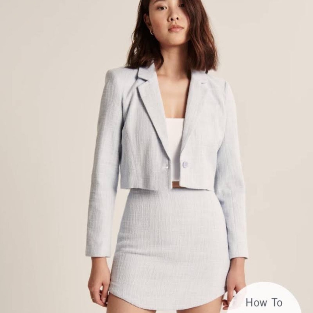 Blazer Skirt Set by Abercrombie & Fitch